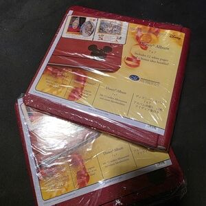 Disney Red Photo Album with Mickey Mouse Design